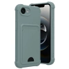 Durukar®   iPhone 16E Kelvin Kartvizitli Silikon - Açık Yeşil