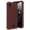 Durukar®   iPhone 16E Kelvin Kartvizitli Silikon - Bordo
