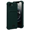 Durukar®   iPhone 16E Kelvin Kartvizitli Silikon - Koyu Yeşil