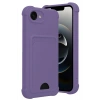 Durukar®   iPhone 16E Kelvin Kartvizitli Silikon - Lila