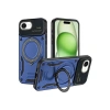 Durukar®  iPhone 16E Kılıf Joy Lens Standlı Kapak - Lacivert