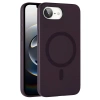 Durukar®   iPhone 16E Tuna PC Slim Magsafe Kapak - Derin Mor