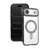 Durukar®   iPhone 17 Air Joke Simli Magneticsafe Kılıf - Siyah
