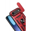 Durukar®   iPhone 17 Air Pars Lens Yüzüklü Silikon - Kırmızı