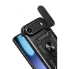 Durukar®   iPhone 17 Air Pars Lens Yüzüklü Silikon - Siyah