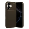 Durukar®   iPhone 17 Auto Focus Karbon Kapak - Kahverengi