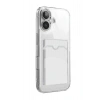 Durukar®   iPhone 17 Kart Şeffaf Silikon - Şeffaf
