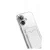 Durukar®   iPhone 17 Kart Şeffaf Silikon - Şeffaf