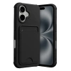 Durukar®   iPhone 17 Kelvin Kartvizitli Silikon - Siyah