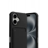 Durukar®   iPhone 17 Kelvin Kartvizitli Silikon - Siyah