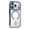 Durukar®   iPhone 17 Pro Joke Simli Magneticsafe Kılıf - Mavi