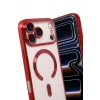 Durukar®   iPhone 17 Pro Kross Magneticsafe Kapak - Kırmızı