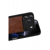 Durukar®   iPhone 17 Pro Max Aras Deri Kapak - Taba