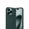 Durukar®   iPhone 17 Pro Max Auto Focus Karbon Kapak - Koyu Yeşil