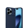 Durukar®   iPhone 17 Pro Max Auto Focus Karbon Kapak - Lacivert