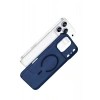 Durukar®   iPhone 17 Pro Max Combo Sert Şeffaf Magsafe Kapak - Mavi