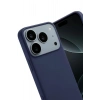 Durukar®   iPhone 17 Pro Max First Silikon - Lacivert
