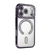 Durukar®   iPhone 17 Pro Max Joke Simli Magneticsafe Kılıf - Derin Mor
