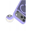 Durukar®   iPhone 17 Pro Max Jota Magsafe Kapak - Lila