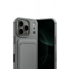 Durukar®   iPhone 17 Pro Max Kelvin Kartvizitli Silikon - Gri