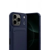Durukar®   iPhone 17 Pro Max Kelvin Kartvizitli Silikon - Lacivert