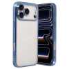 Durukar®   iPhone 17 Pro Max  Lensli Silikon - Açık Mavi