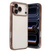 Durukar®   iPhone 17 Pro Max  Lensli Silikon - Çöl Titanyum