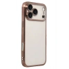 Durukar®   iPhone 17 Pro Max  Lensli Silikon - Çöl Titanyum