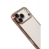 Durukar®   iPhone 17 Pro Max  Lensli Silikon - Çöl Titanyum