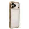 Durukar®   iPhone 17 Pro Max  Lensli Silikon - Gold
