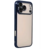 Durukar®   iPhone 17 Pro Max  Lensli Silikon - Lacivert