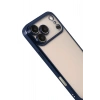 Durukar®   iPhone 17 Pro Max  Lensli Silikon - Lacivert