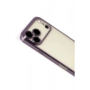 Durukar®   iPhone 17 Pro Max  Lensli Silikon - Mor