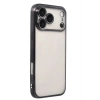 Durukar®   iPhone 17 Pro Max  Lensli Silikon - Siyah