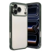 Durukar®   iPhone 17 Pro Max  Lensli Silikon - Yeşil
