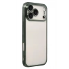 Durukar®   iPhone 17 Pro Max  Lensli Silikon - Yeşil