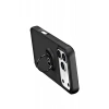 Durukar®   iPhone 17 Pro Max Montreal Yüzüklü Silikon Kapak - Siyah