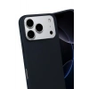 Durukar®   iPhone 17 Pro Nano içi Kadife Silikon - Siyah