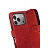 Durukar®   iPhone 17 Pro Trend S Plus Kapaklı Kılıf - Kırmızı