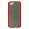 Durukar®  iPhone 6 Kılıf Montreal Silikon Kapak - Kırmızı