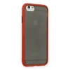 Durukar®  iPhone 6 Kılıf Montreal Silikon Kapak - Kırmızı