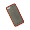 Durukar®  iPhone 6 Kılıf Montreal Silikon Kapak - Kırmızı