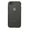 Durukar®   iPhone 7 Kılıf Montreal Silikon Kapak - Siyah