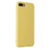 Durukar®  iPhone 7 Plus Kılıf Nano içi Kadife Silikon - Sarı