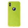 Durukar®  iPhone X Kılıf First Silikon - Parlak Sarı