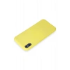 Durukar®  iPhone X Kılıf First Silikon - Sarı