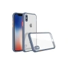 Durukar®  iPhone XS Max Kılıf Miami Şeffaf Silikon - Gri
