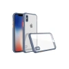 Durukar®  iPhone XS Max Kılıf Miami Şeffaf Silikon - Gri
