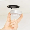 Durukar® Kablosuz Spot Pilli Dokunmatik Led Lamba 3 Ledli Dolap Lambası