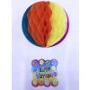 Durukar® Kağıt Süs Happy Birthday Dekor 55 cm-0748